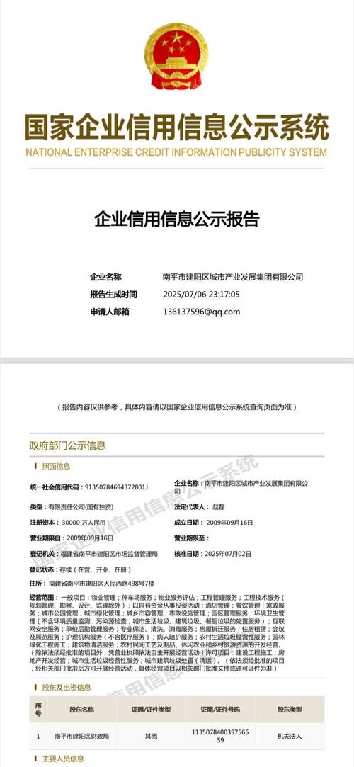 最新!建阳区该国企董事长